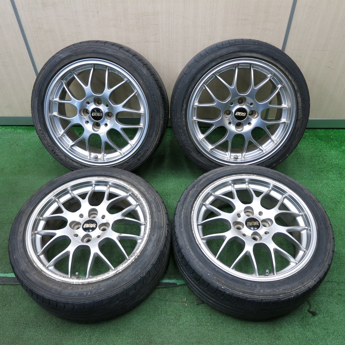 *送料無料* 4本価格★BBS RG712H 鍛造 215/45R17 ファルケン ZIEX ZE914 17インチ  PCD100/4H★4031806NJノ