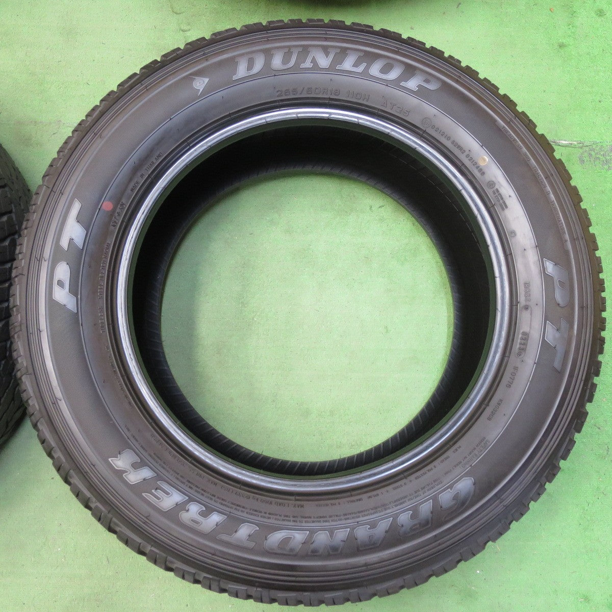 新車外し!23年★265/60R18 ダンロップ PT グラントレック AT23 タイヤ 18インチ ハイラックス ランクル 等★5052712イノタ