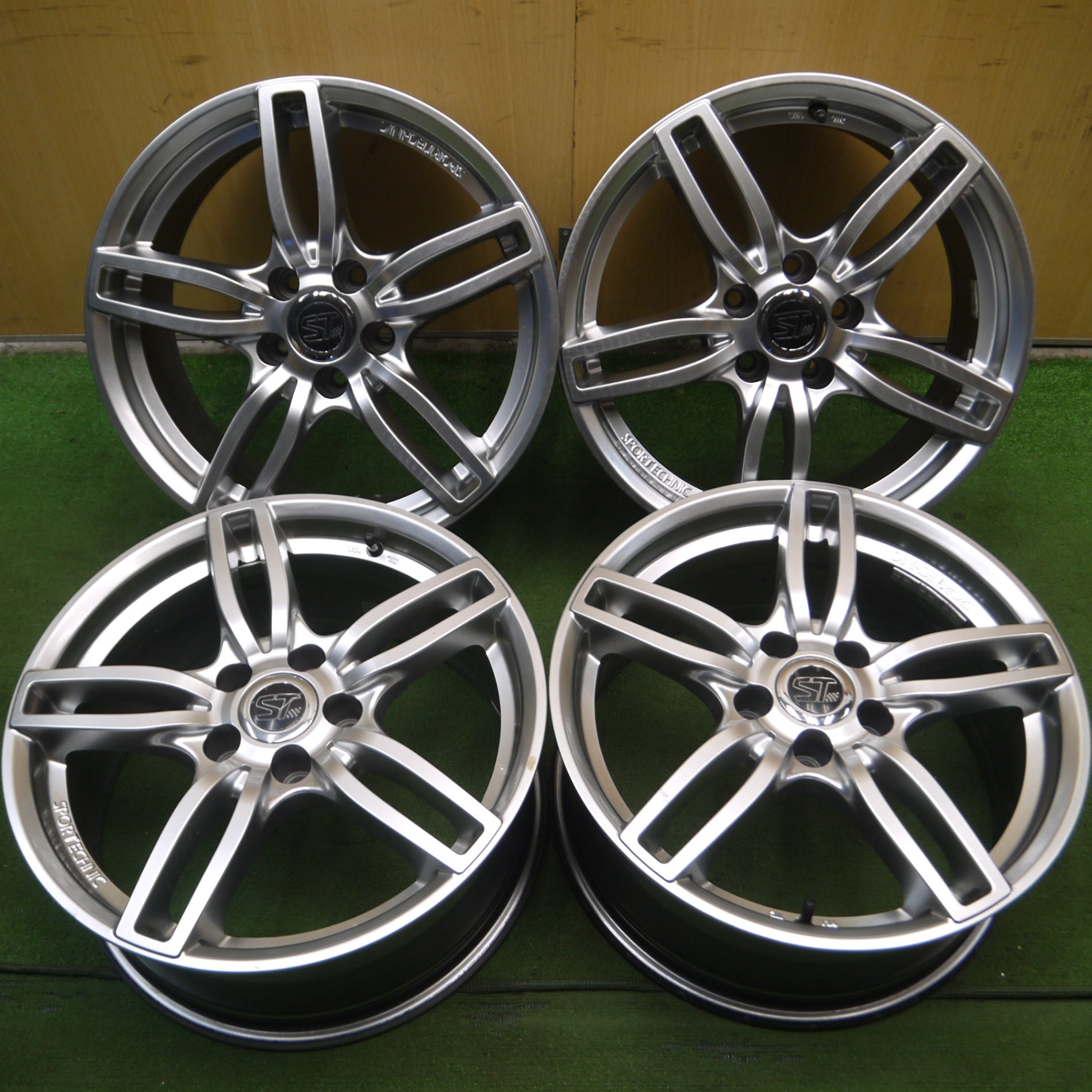 *送料無料* 4本価格★アウディ 等 SPORTECHNIC ホイール 17インチ 17×7.5J スポーツテクニック  PCD112/5H★4050806Hホ