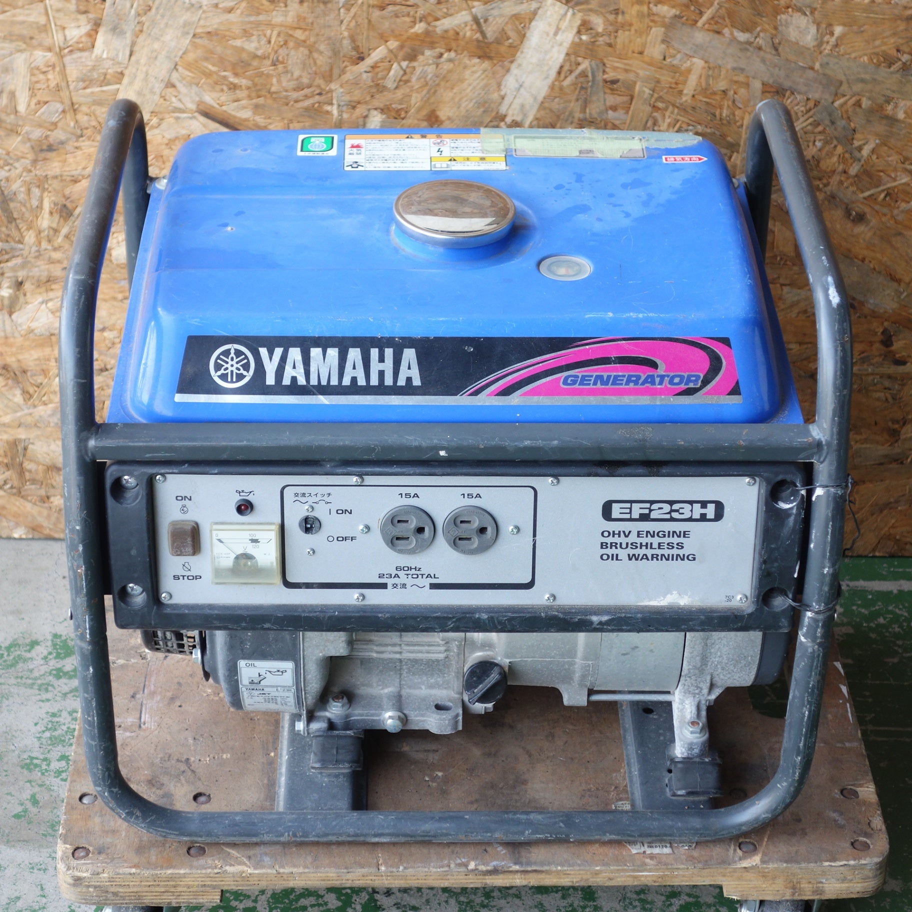 送料無料] 現状品◇YAMAHA ヤマハ エンジン発電機 EF23H GENERATOR スタンダードモデル 2.3kVA 100V 60 |  名古屋/岐阜の中古カー用品・工具の買取/販売ならガレージゲット