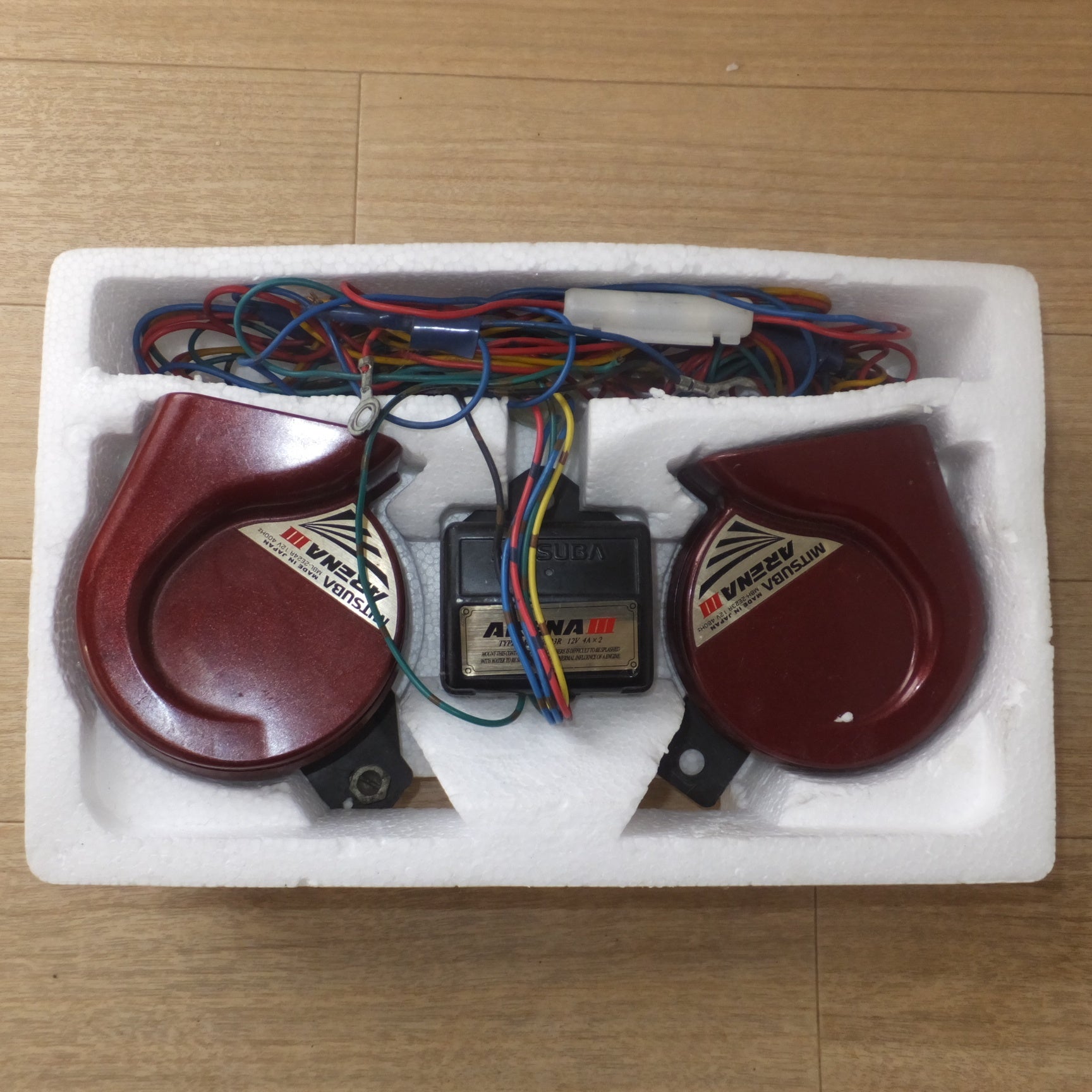 送料無料] 現状品☆ミツバ MITSUBA 電子ホーン ELECTRONIC CONTROL HORN MBW-2E23R MBH-2E2 |  名古屋/岐阜の中古カー用品・工具の買取/販売ならガレージゲット