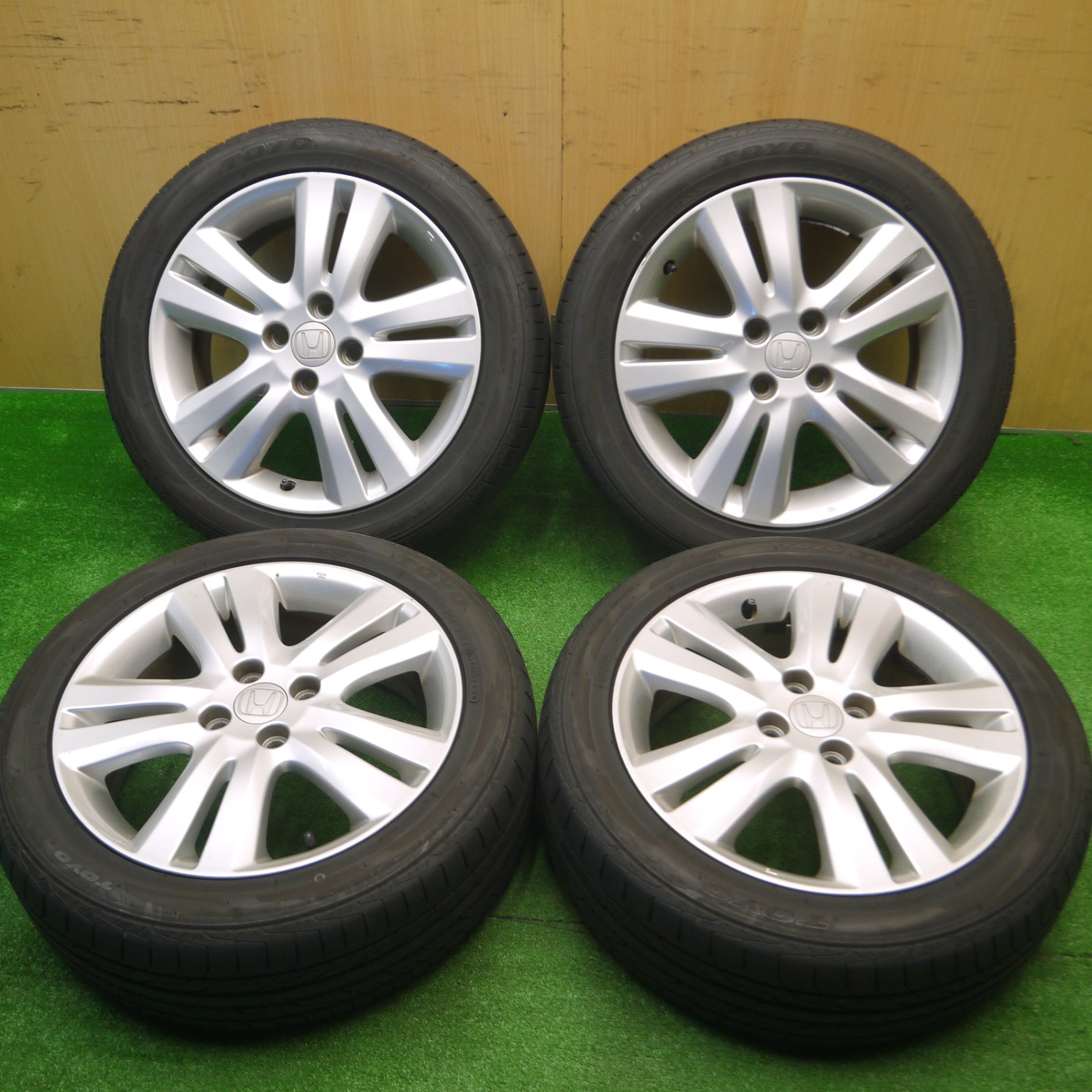 送料無料] 4本価格☆ホンダ GE系 フィット RS 純正 185/55R16 トーヨー DRB 16インチ PCD100/4H☆4092 |  名古屋/岐阜の中古カー用品・工具の買取/販売ならガレージゲット