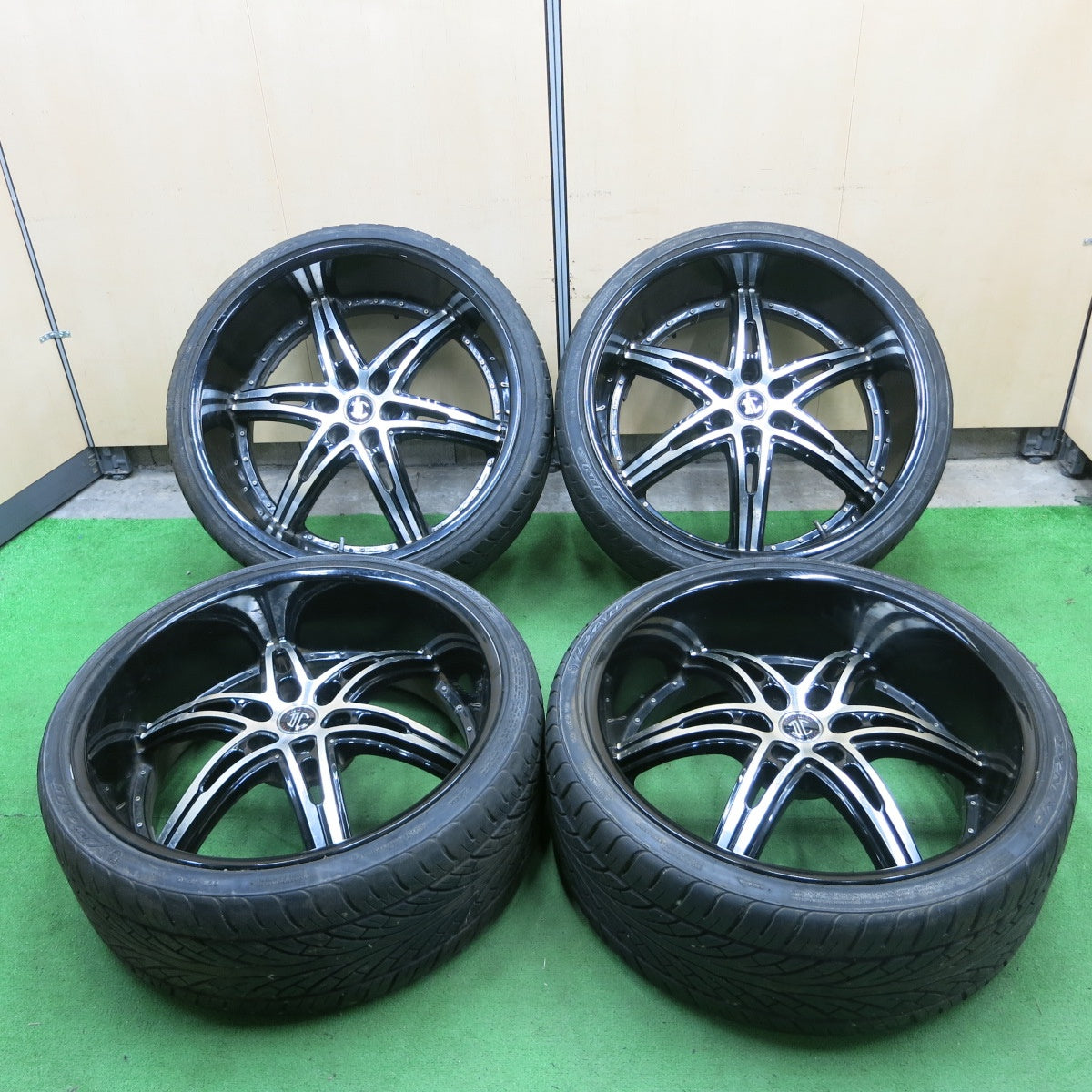 *送料無料* 4本価格★ⅡCRAVE ALLOYS 275/30R24 レクサーニ LX-NINE 24インチ 2 クレーブ  PCD139.7/6H★4070201ナノ