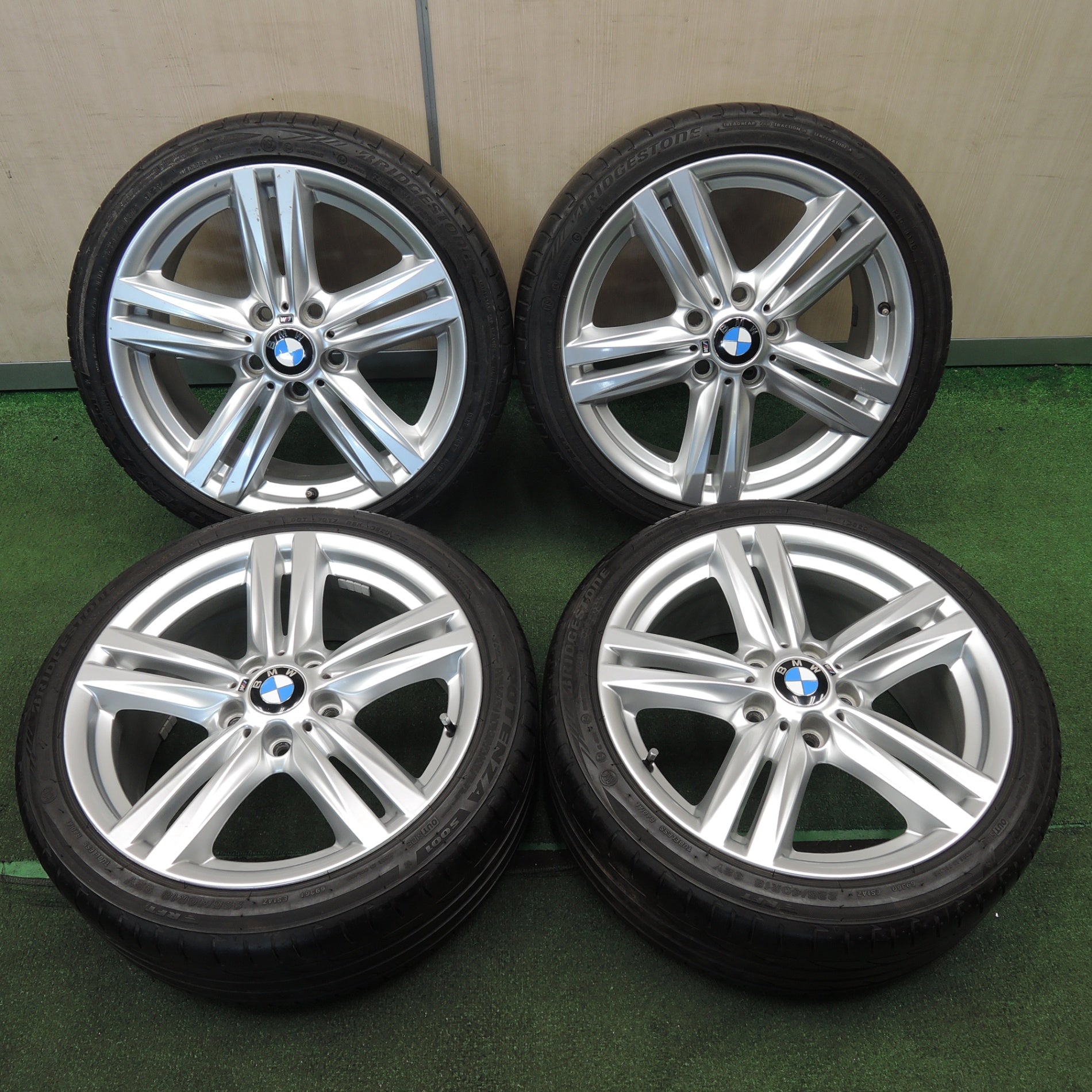 *送料無料* 4本価格★BMW 1シリーズ F20 純正 225/40R18 ブリヂストン ポテンザ S001 RFT 18インチ  PCD120/5H★4031502NJノ