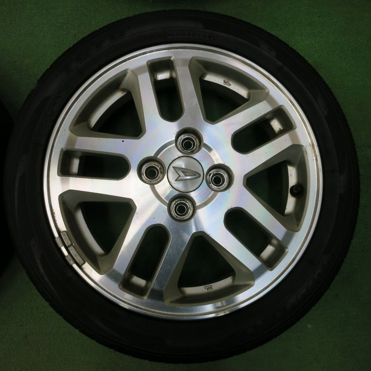 4本価格★ダイハツ ムーヴ カスタム 純正 165/55R15 トーヨー DRB 15インチ PCD100/4H★4041809イノ
