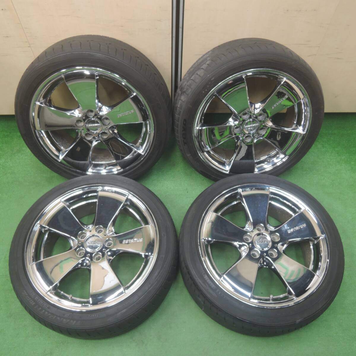 送料無料* 4本価格☆ESTATUS 215/45R18 トーヨー トランパス MPZ エステイタス 18インチ PCD114.3/5H☆ |  名古屋/岐阜の中古カー用品・工具の買取/販売ならガレージゲット