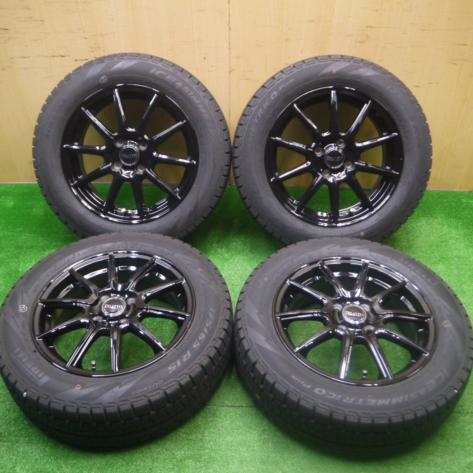 送料無料* バリ溝！21年！キレイ！9.5分☆スタッドレス 175/65R15 ピレリ アイスアシンメトリコ プラス DILETTO ディ |  名古屋/岐阜の中古カー用品・工具の買取/販売ならガレージゲット