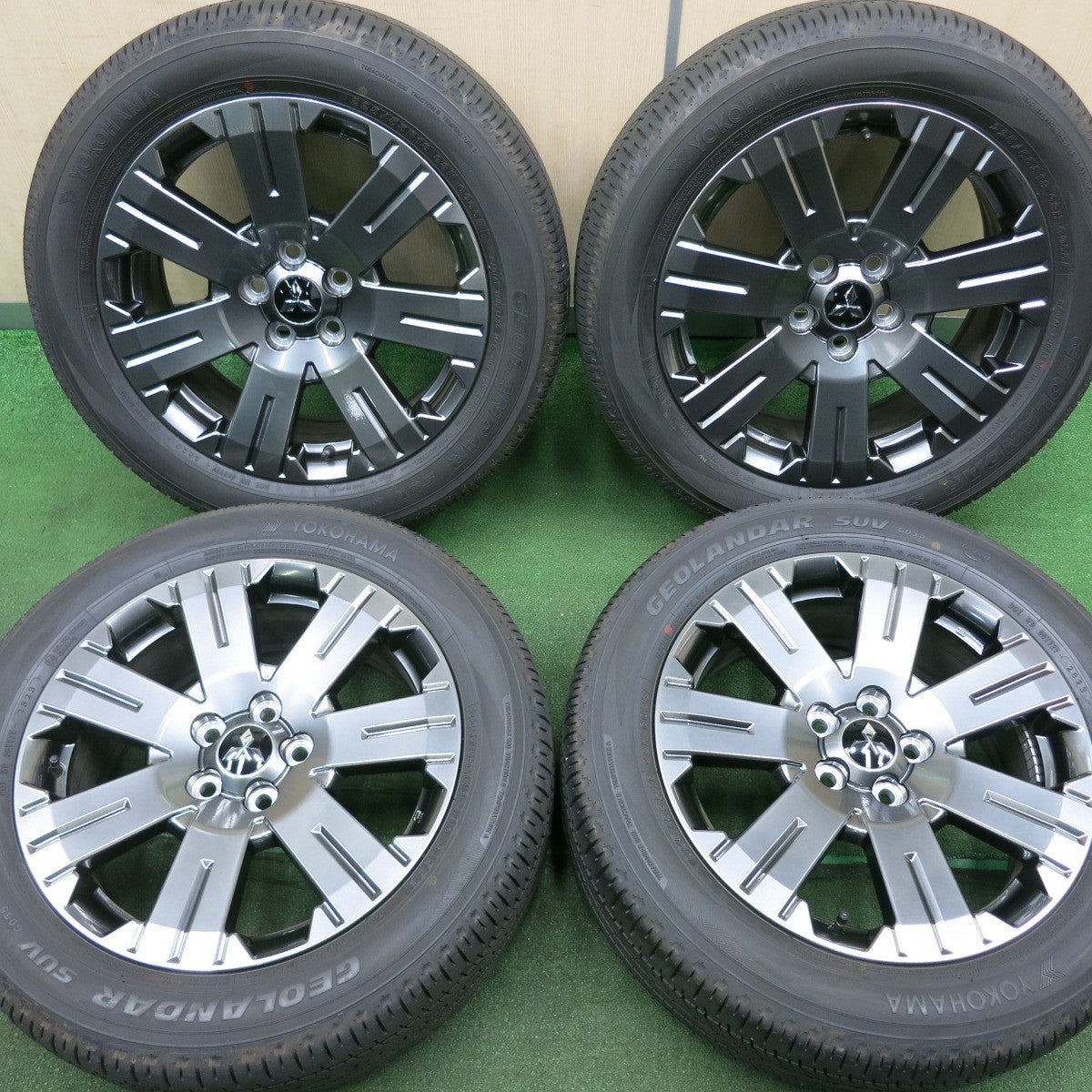 三菱 デリカD5 ジャスパー ホイール4本セット 新車外し (デリカ 三菱 デリカD5 ジャスパー ホイール4本セット 新車外し (デリカ