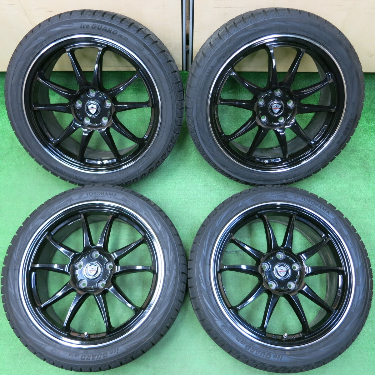 送料無料* 超バリ溝！22年！キレイ！ほぼ10分☆スタッドレス 225/45R18 ヨコハマ アイスガード iG70 ESTROSA エス |  名古屋/岐阜の中古カー用品・工具の買取/販売ならガレージゲット