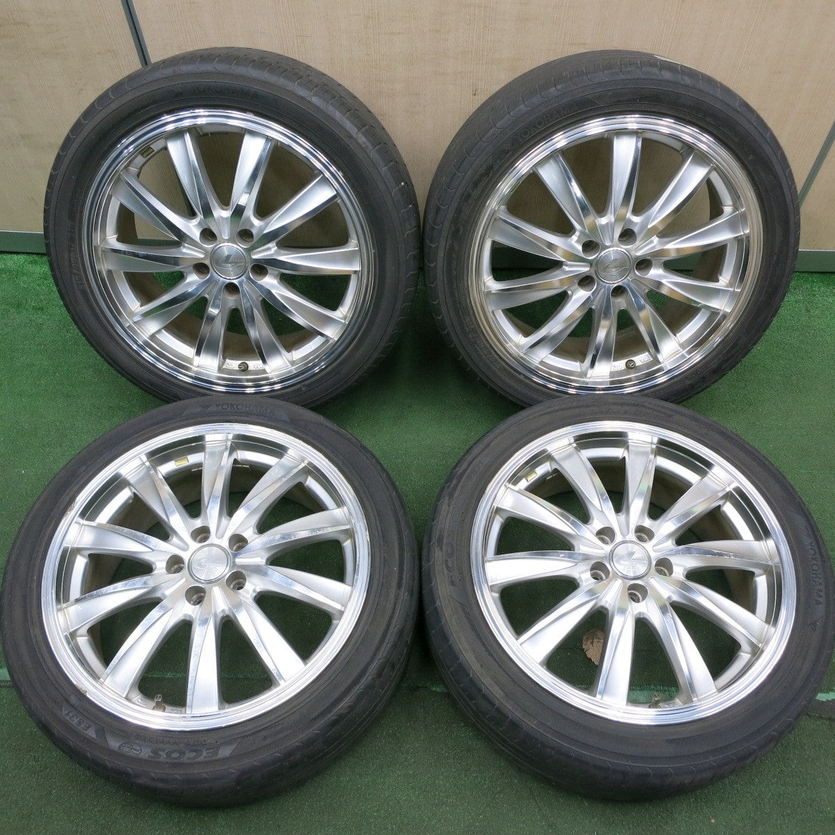 LEONIS weds ホイール付タイヤ 215/45R レオニスSK 17 91W 4本 ②