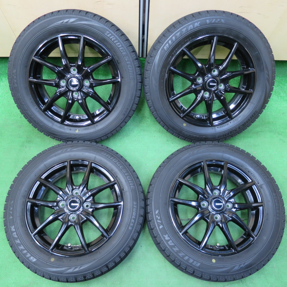 ブリザック VRX 165/65R14 スタッドレス 14インチ 追える 中古品