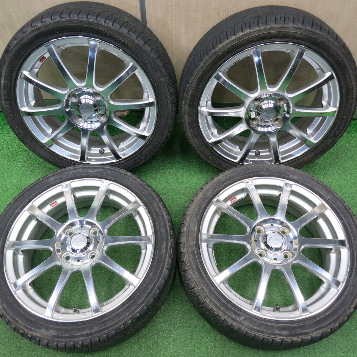 高速配送 FX 4本価格☆Leonis 送料無料] weds DNA ヨコハマ 165/50R15 タイヤ・ホイール
