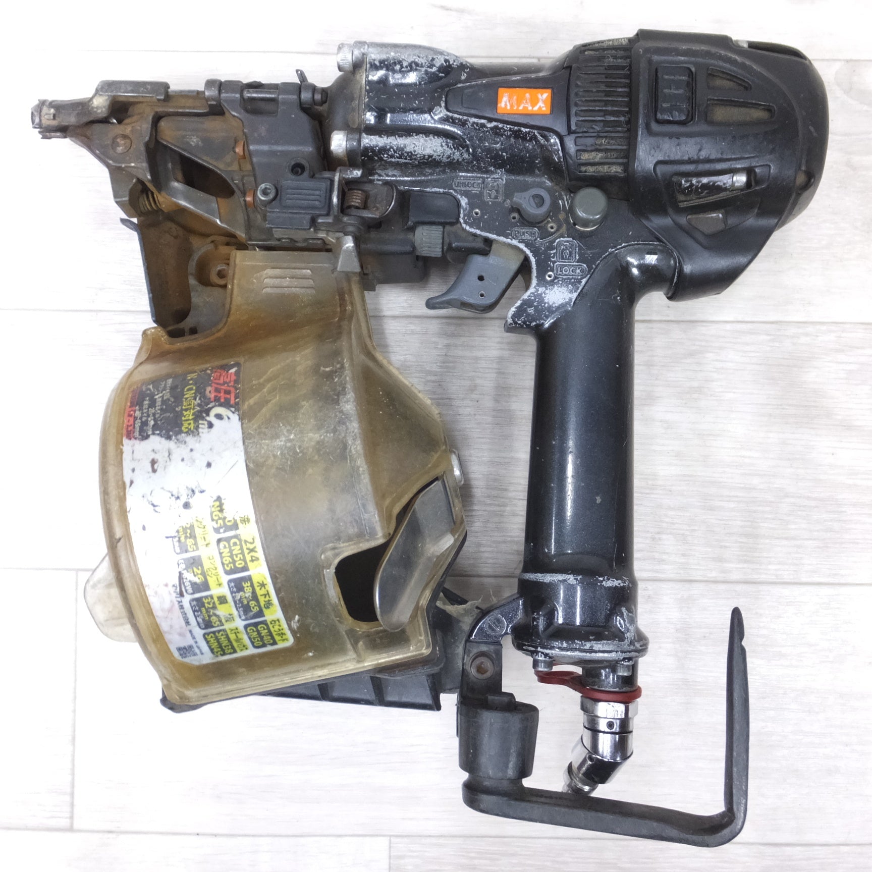 マックス MAX 高圧 釘打機 スーパー あつ ネイラ HN-65N3 65mm