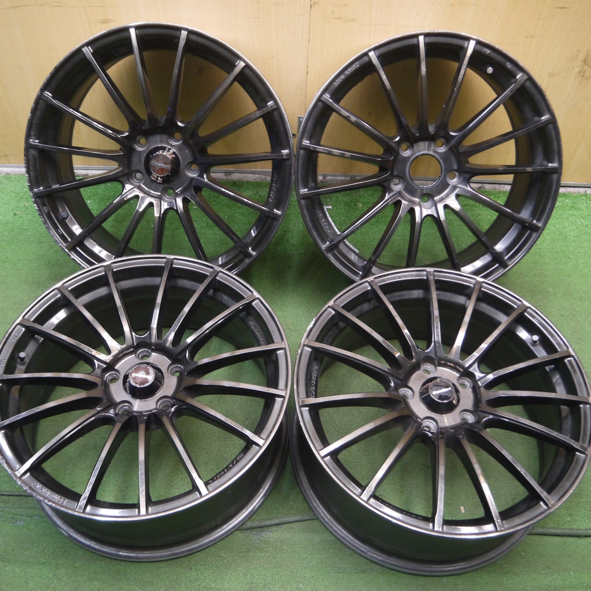 *送料無料* 4本価格★WedsSport SA-15R ウェッズスポーツ 18インチ ホイール 18×7.5J  PCD114.3/5H★4062106Hホ