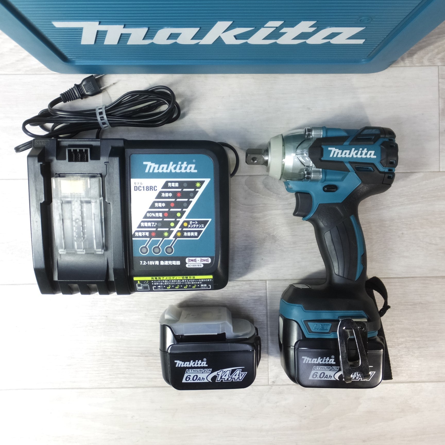 ◇[送料無料] 美品◇makita マキタ 充電式インパクトレンチ TW280DRGX 14.4V バッテリー2個 充電器付き 電動工具◇ |  名古屋/岐阜の中古カー用品・工具の買取/販売ならガレージゲット