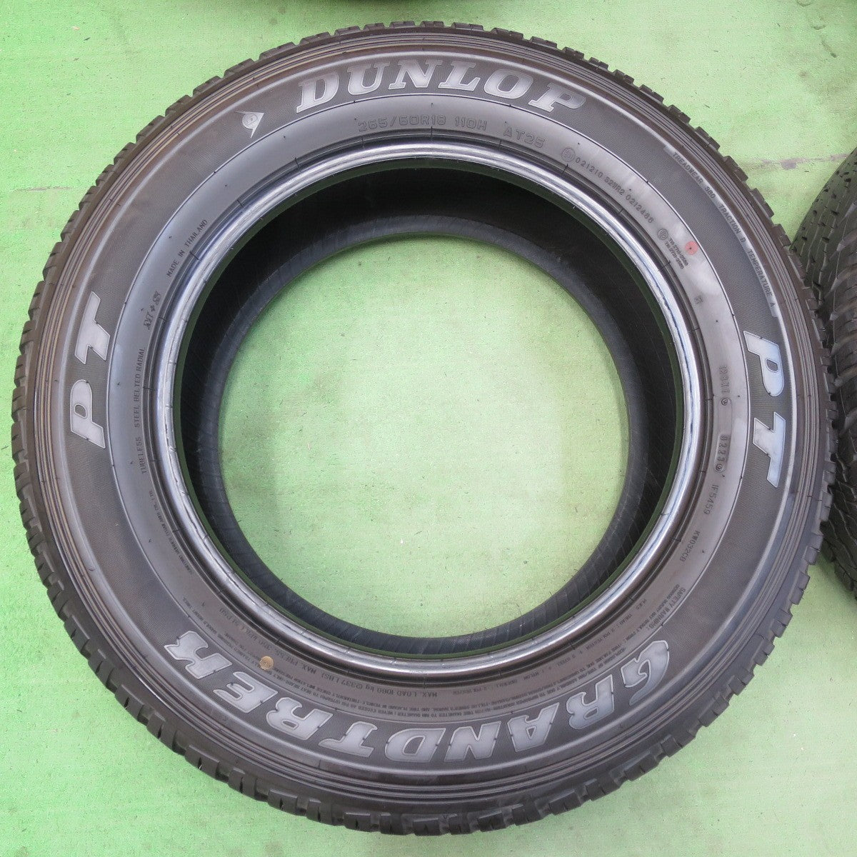 新車外し!23年★265/60R18 ダンロップ PT グラントレック AT23 タイヤ 18インチ ハイラックス ランクル 等★5052712イノタ