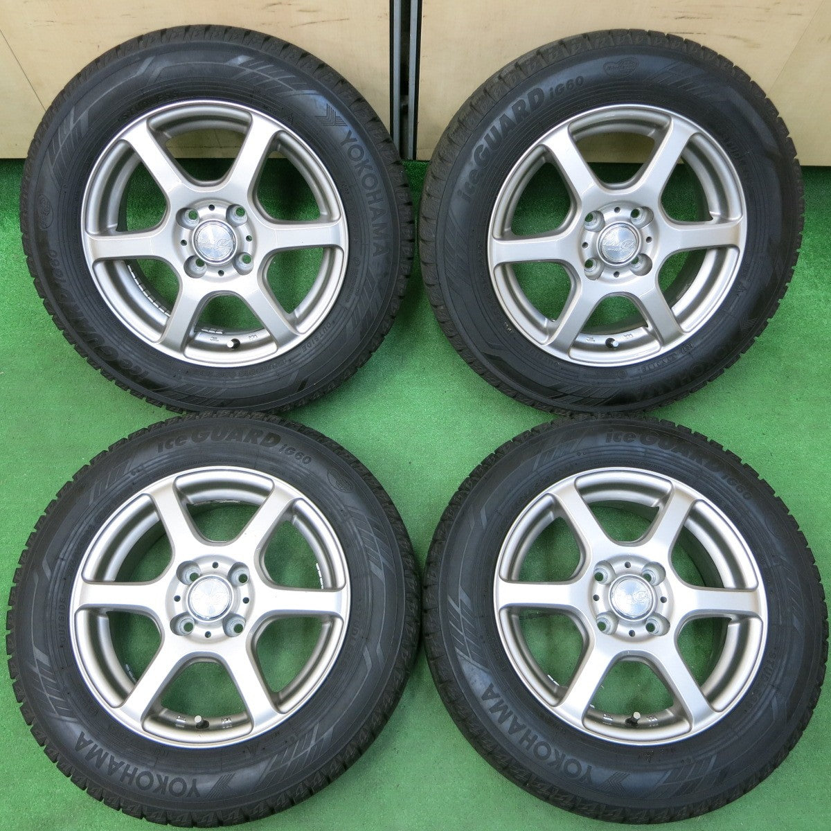 送料無料* バリ溝！キレイ！ほぼ10分☆スタッドレス 175/65R14 ヨコハマ アイスガード iG60 LAYCEA -02- レイシ |  名古屋/岐阜の中古カー用品・工具の買取/販売ならガレージゲット