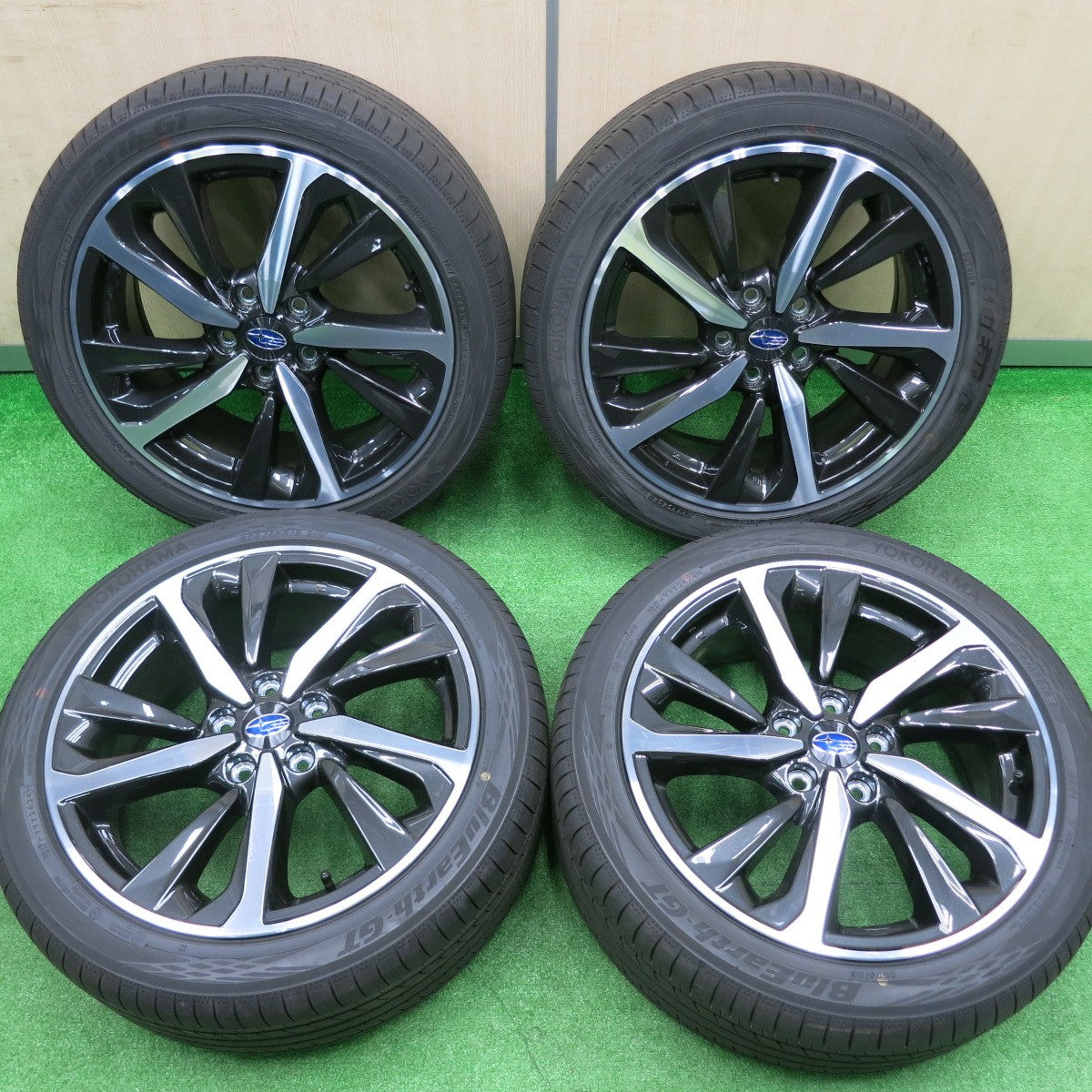 送料無料] 新車外し！24年☆スバル レヴォーグ 純正 225/45R18 ヨコハマ BluEarth-GT AE51 18インチ PCD |  名古屋/岐阜の中古カー用品・工具の買取/販売ならガレージゲット