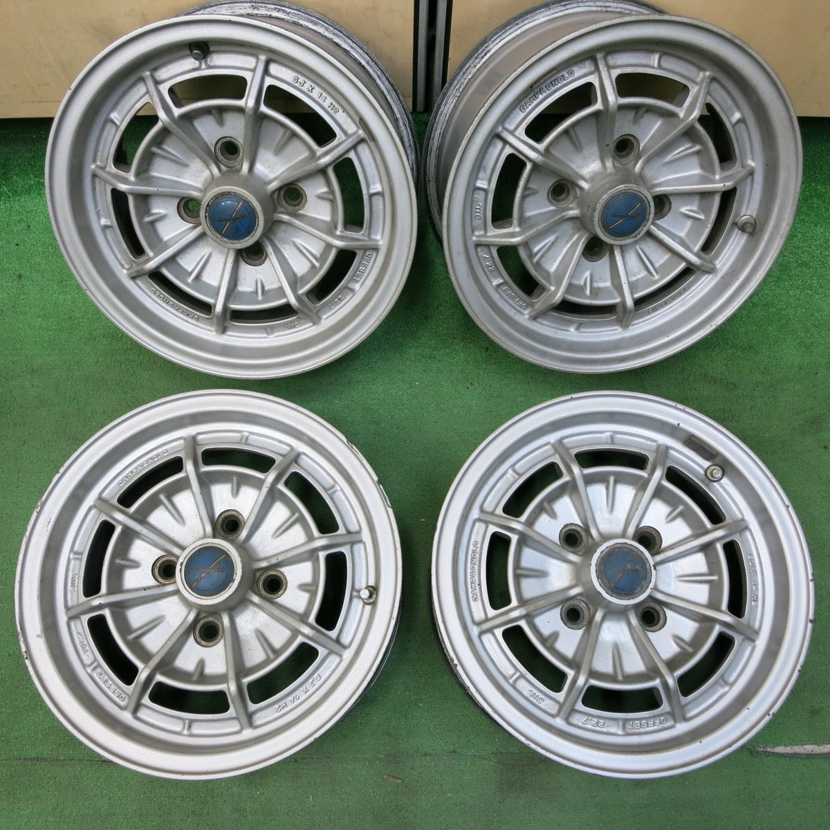 送料無料* 4本価格☆Campagnolo カンパニョーロ DATSUN 14インチ ホイール 14×6J PCD114.3/4H☆409 |  名古屋/岐阜の中古カー用品・工具の買取/販売ならガレージゲット