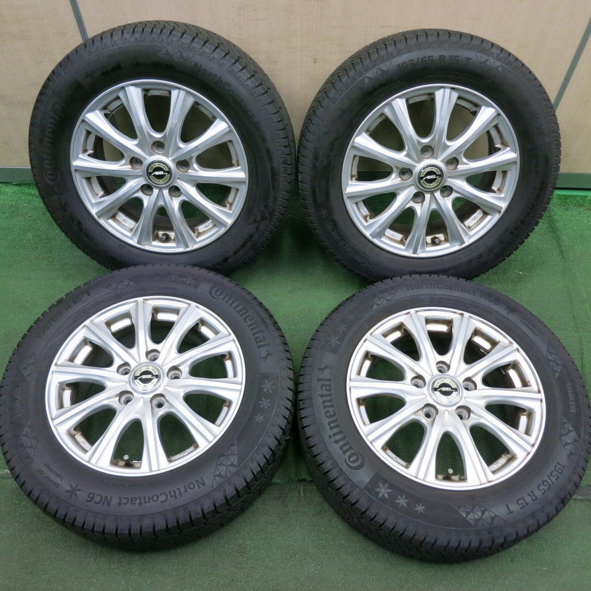 送料無料* バリ溝！22年！9分☆スタッドレス 195/65R15 コンチネンタル ノースコンタクト NC6 AXEL アクセル 15イン |  名古屋/岐阜の中古カー用品・工具の買取/販売ならガレージゲット