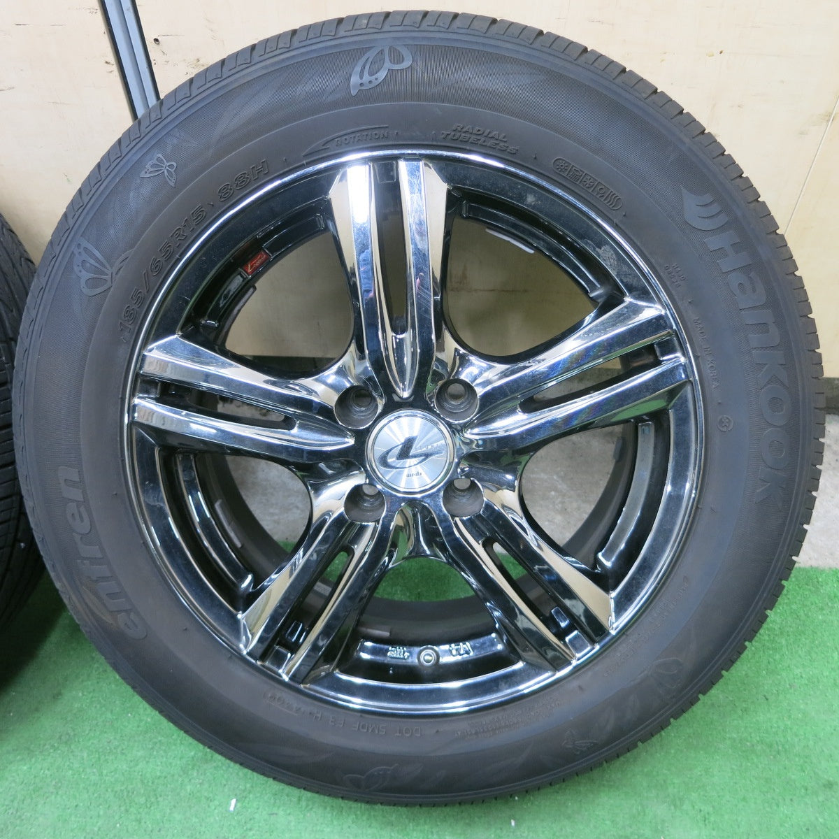 4本価格★LEONIS FZ 185/65R15 ハンコック enfren オプティモ H426 レオニス 15インチ PCD100/4H★5041601ナノ