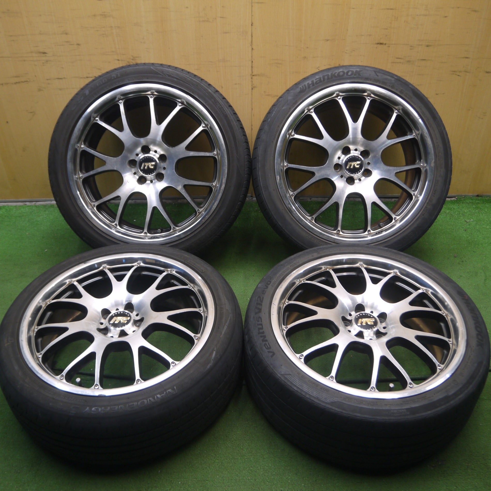 送料無料* バリ溝！22年！9分☆RAYS SEBRING ITC-SD 215/45R18 ハンコック ベンタス V12 evo2 メダ |  名古屋/岐阜の中古カー用品・工具の買取/販売ならガレージゲット