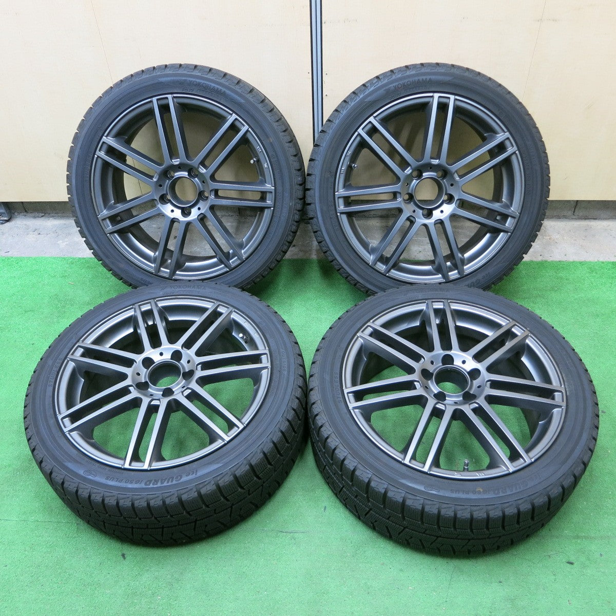 送料無料* バリ溝！キレイ！9.5分☆ベンツ等 EUROTECH 225/45R18 スタッドレス ヨコハマ アイスガード iG50 プラ |  名古屋/岐阜の中古カー用品・工具の買取/販売ならガレージゲット