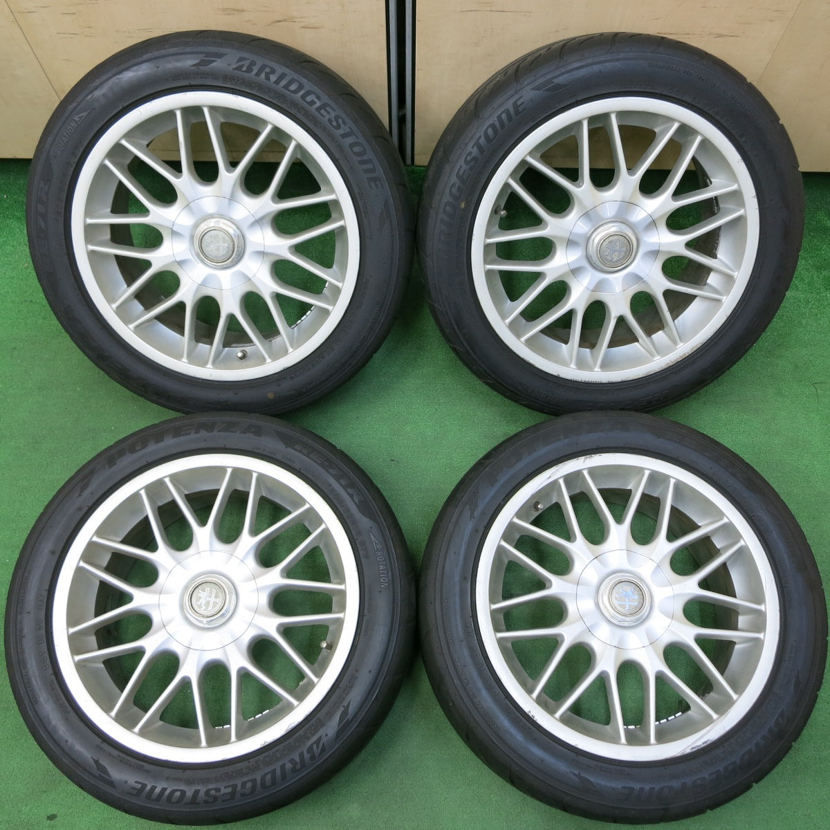 *送料無料* 4本価格★205/50R16 ERGLANZ ブリヂストン ポテンザ RE-71R エルグランツ 16インチ PCD100  114.3/4H マルチ★4050609イノ