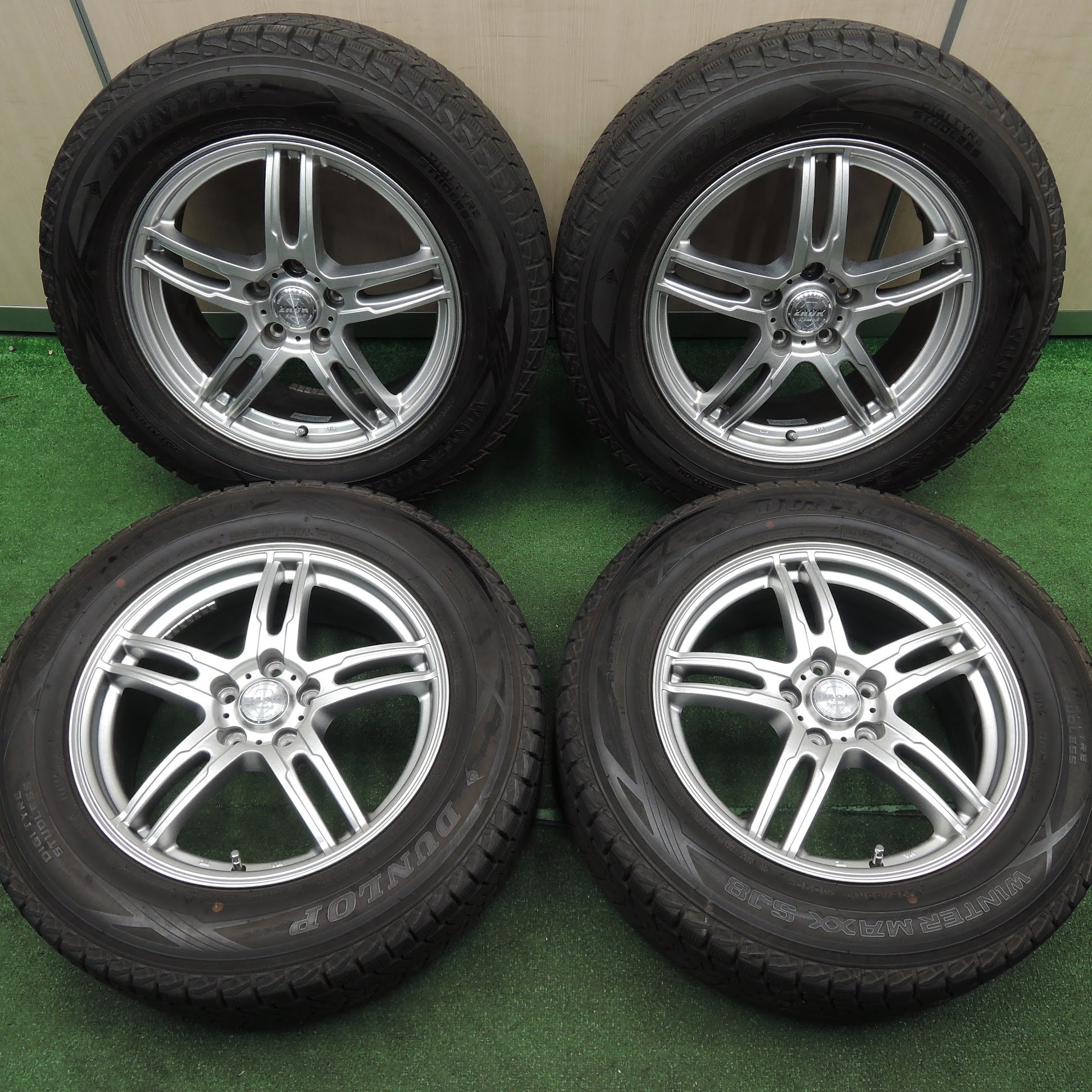 送料無料]バリ溝！キレイ！9.5分☆スタッドレス 225/65R17 ダンロップ ウインターマックス SJ8 ZACK Sport-5 M |  名古屋/岐阜の中古カー用品・工具の買取/販売ならガレージゲット