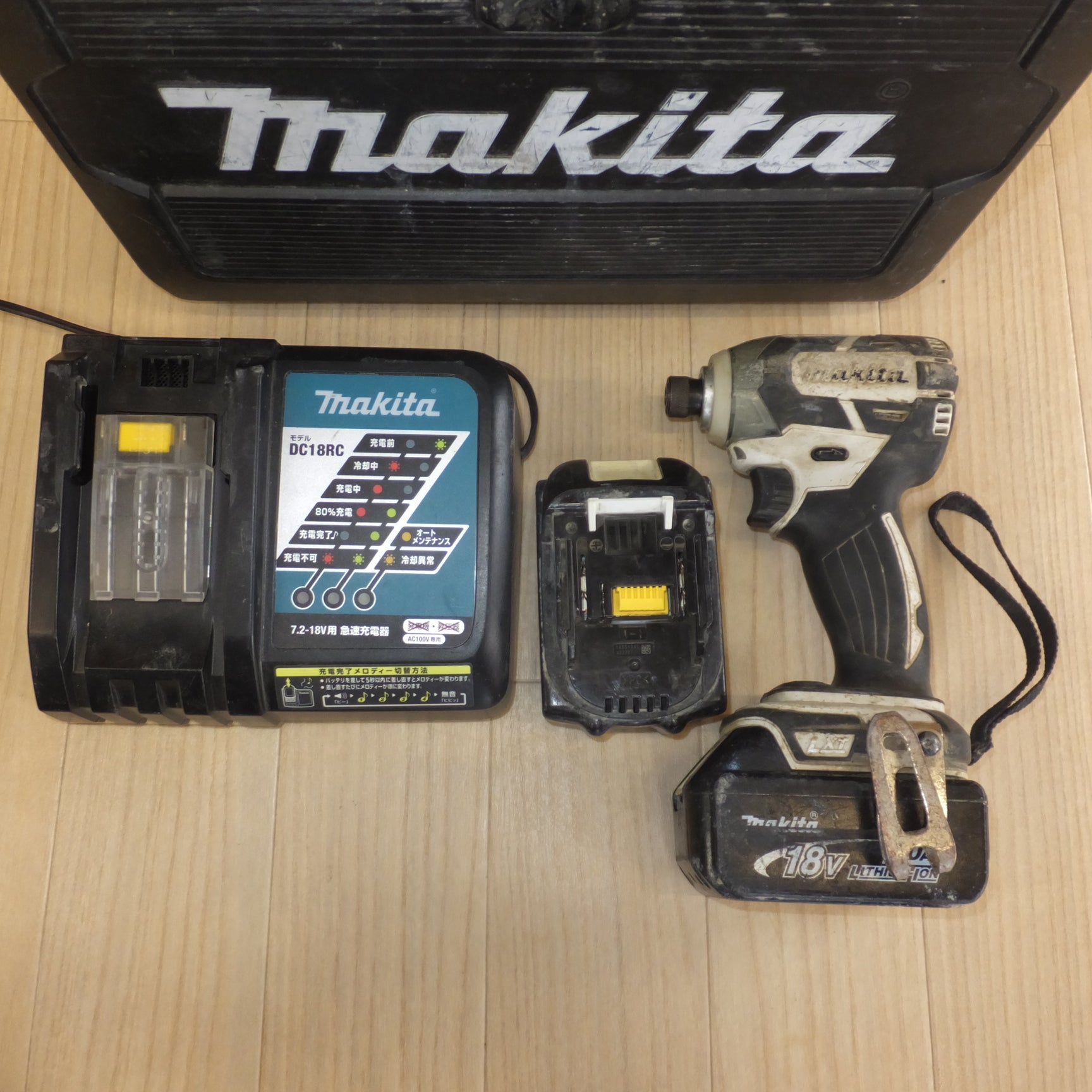 充電式マキタ 18V 充電式インパクトドライバー TD148D makita - www