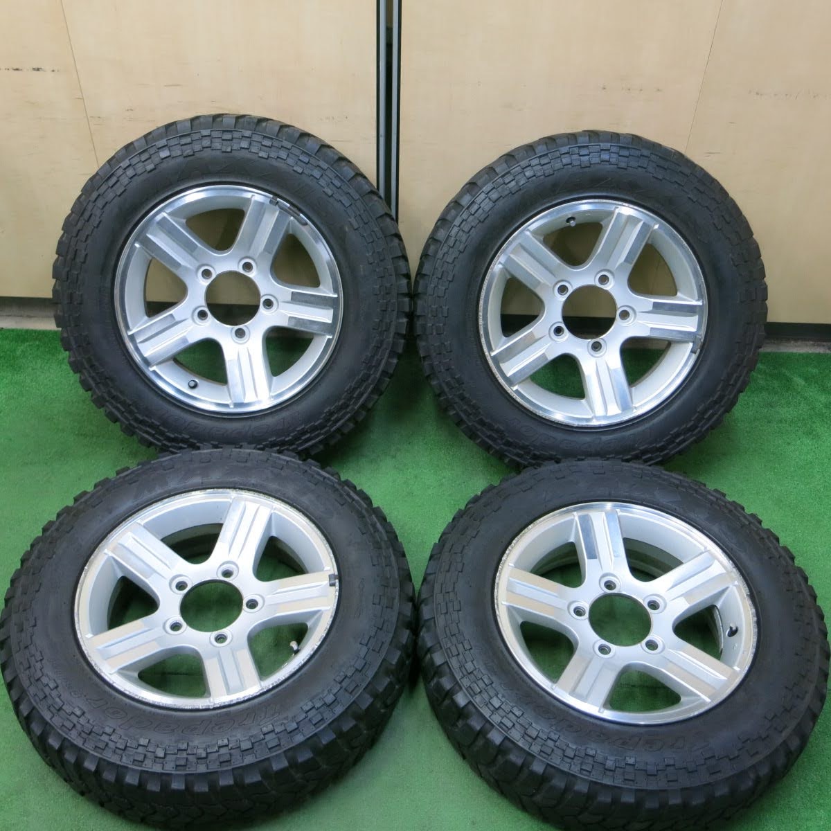 送料無料]4本価格☆スズキ JB23 ジムニー 純正 185/85R16 105/103L マキシス トレパドール ラジアル 16インチ |  名古屋/岐阜の中古カー用品・工具の買取/販売ならガレージゲット