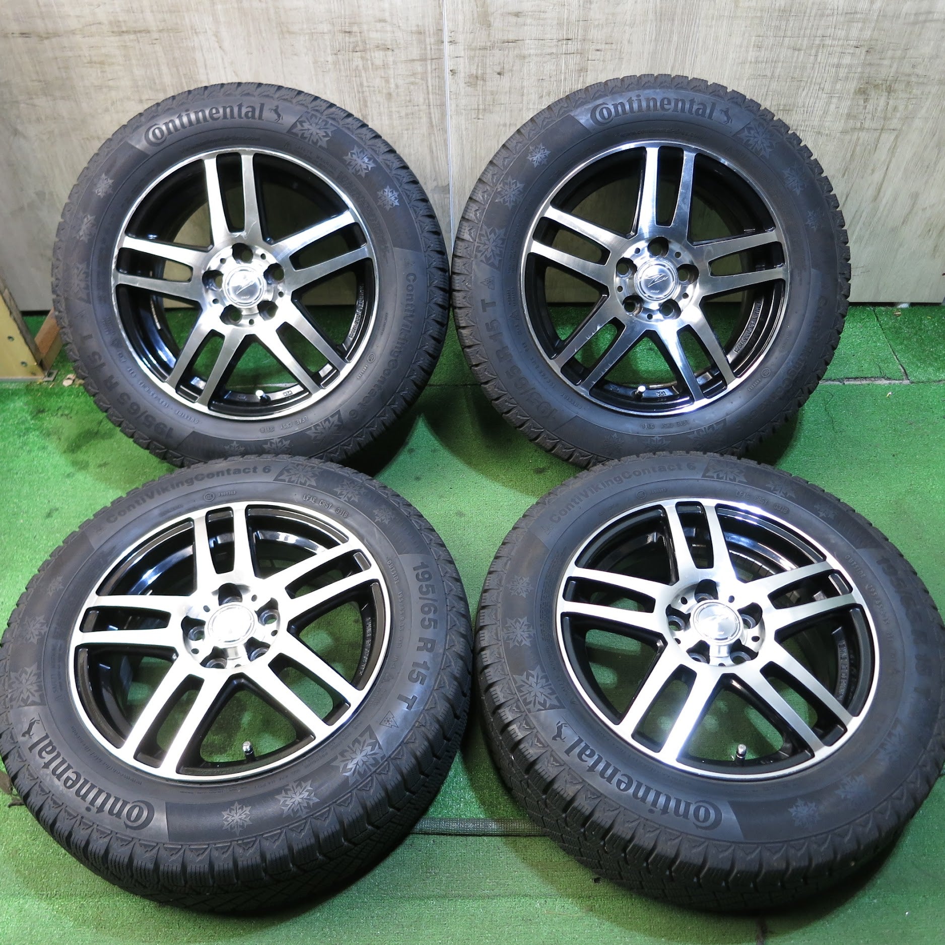 送料無料]バリ溝！8.5分☆プリウス 等 195/65R15 ZOLF ENKEI スタッドレス コンチネンタル コンチバイキング コンタ |  名古屋/岐阜の中古カー用品・工具の買取/販売ならガレージゲット