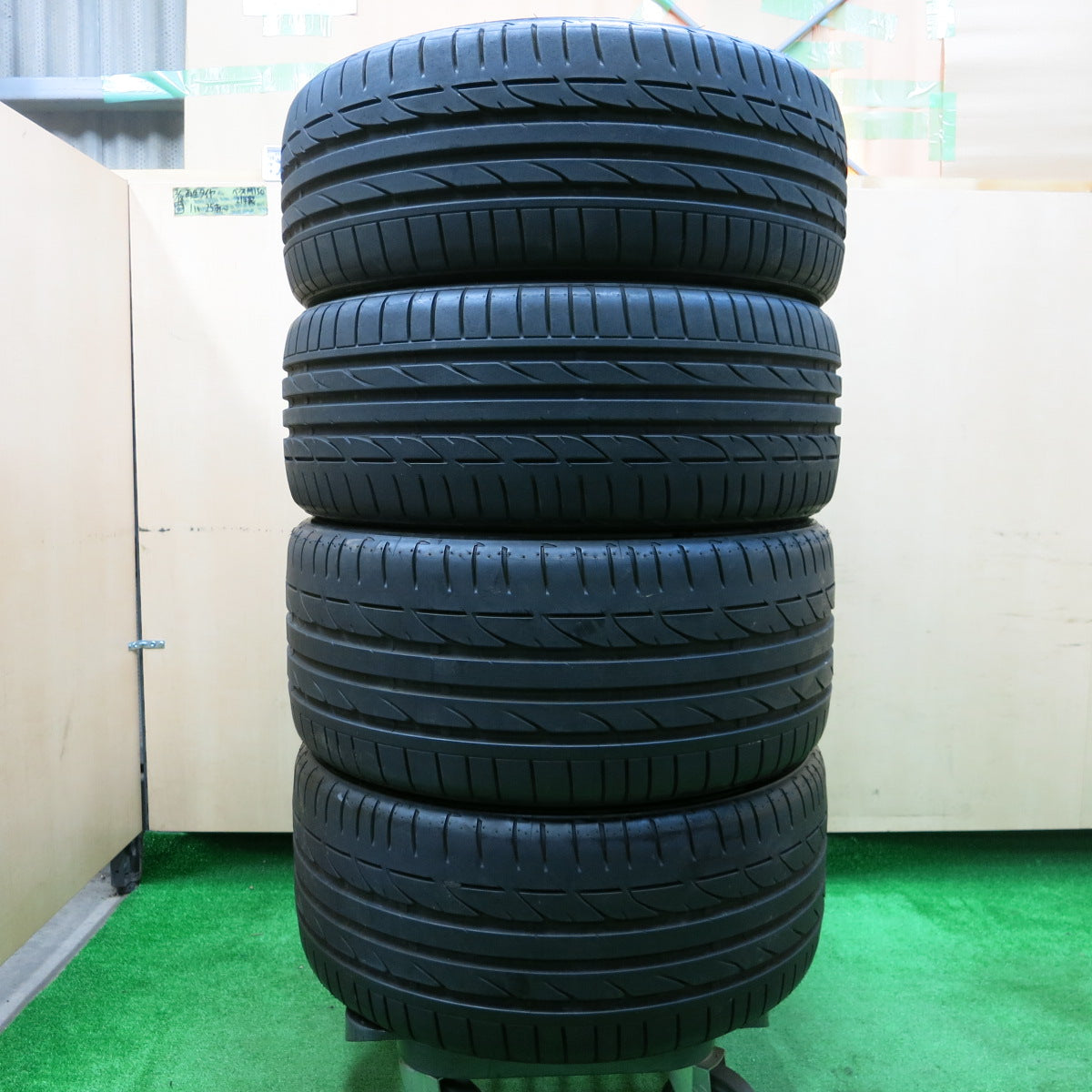 *送料無料*バリ溝！9.5分★225/40R19 255/35R19 ブリヂストン ポテンザ S001 RFT タイヤ 19インチ BMW 3シリーズ  等★3112801イノタ