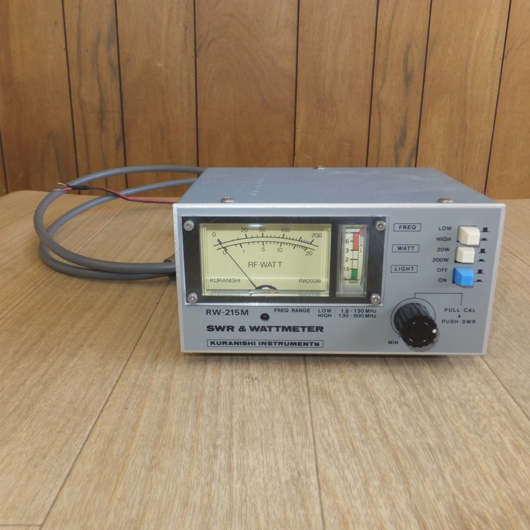 送料無料] 現状品☆クラニシ KURANISHI 通過型電力計 SWR & WATTMETER RW-215M 1.8～500MHz☆ |  名古屋/岐阜の中古カー用品・工具の買取/販売ならガレージゲット