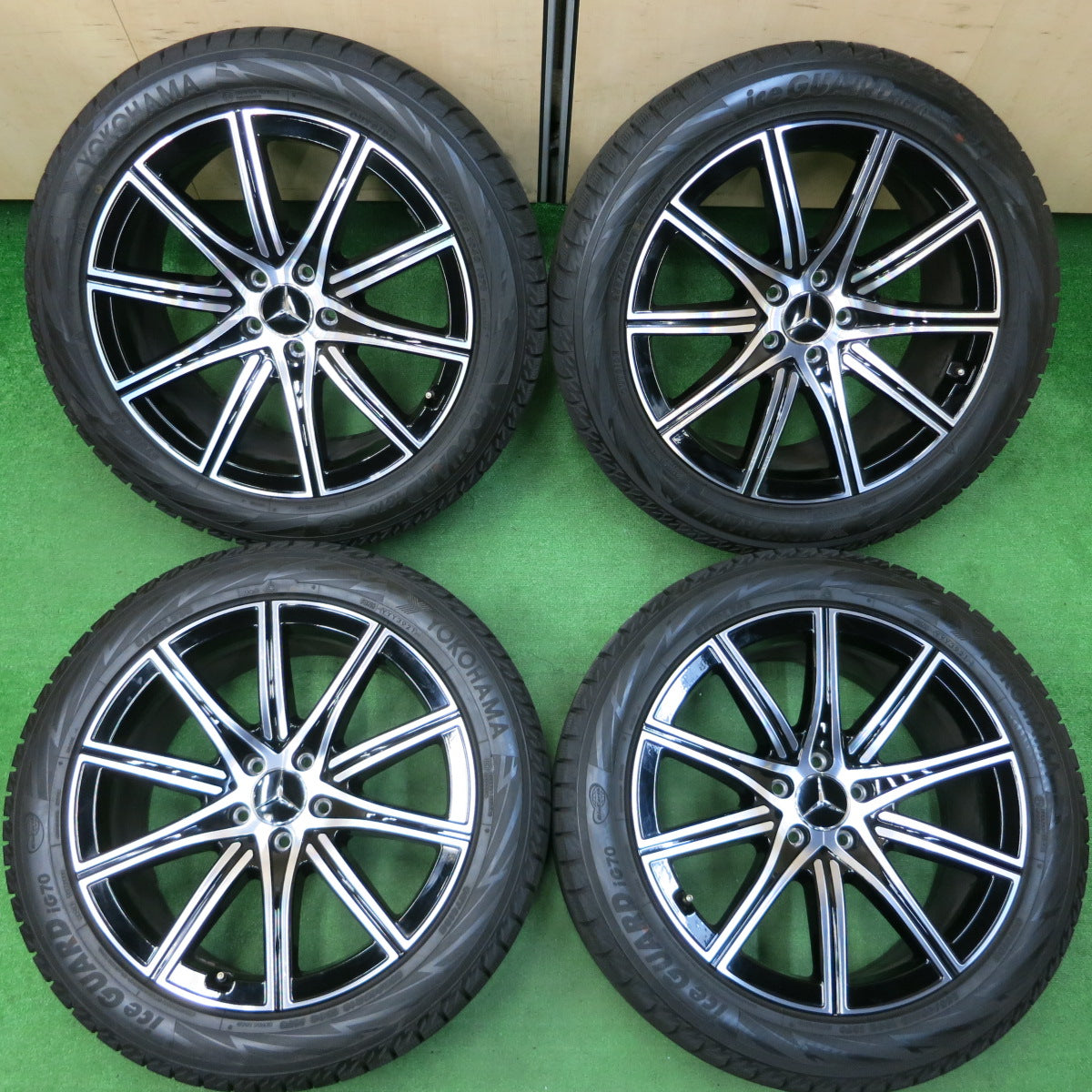 送料無料*バリ溝！21年！キレイ！9.5分以上☆ベンツ W223 Sクラス 純正 255/45R19 スタッドレス ヨコハマ アイスガード |  名古屋/岐阜の中古カー用品・工具の買取/販売ならガレージゲット