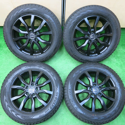 *送料無料*バリ溝!19年!9.5分★スタッドレス MAK 225/60R17 HIGHLANDS ヨコハマ アイスガード G075 ハイランズ 17インチ PCD114.3/5H★3112008イス