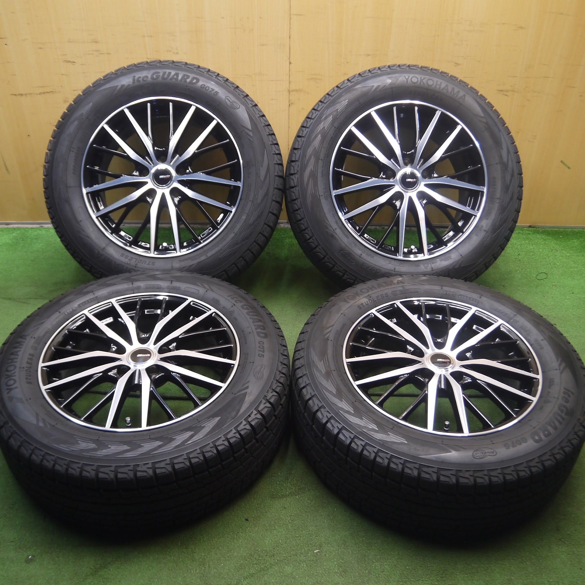 送料無料]バリ溝！19年！キレイ！9.5分☆スタッドレス 225/65R17 ...