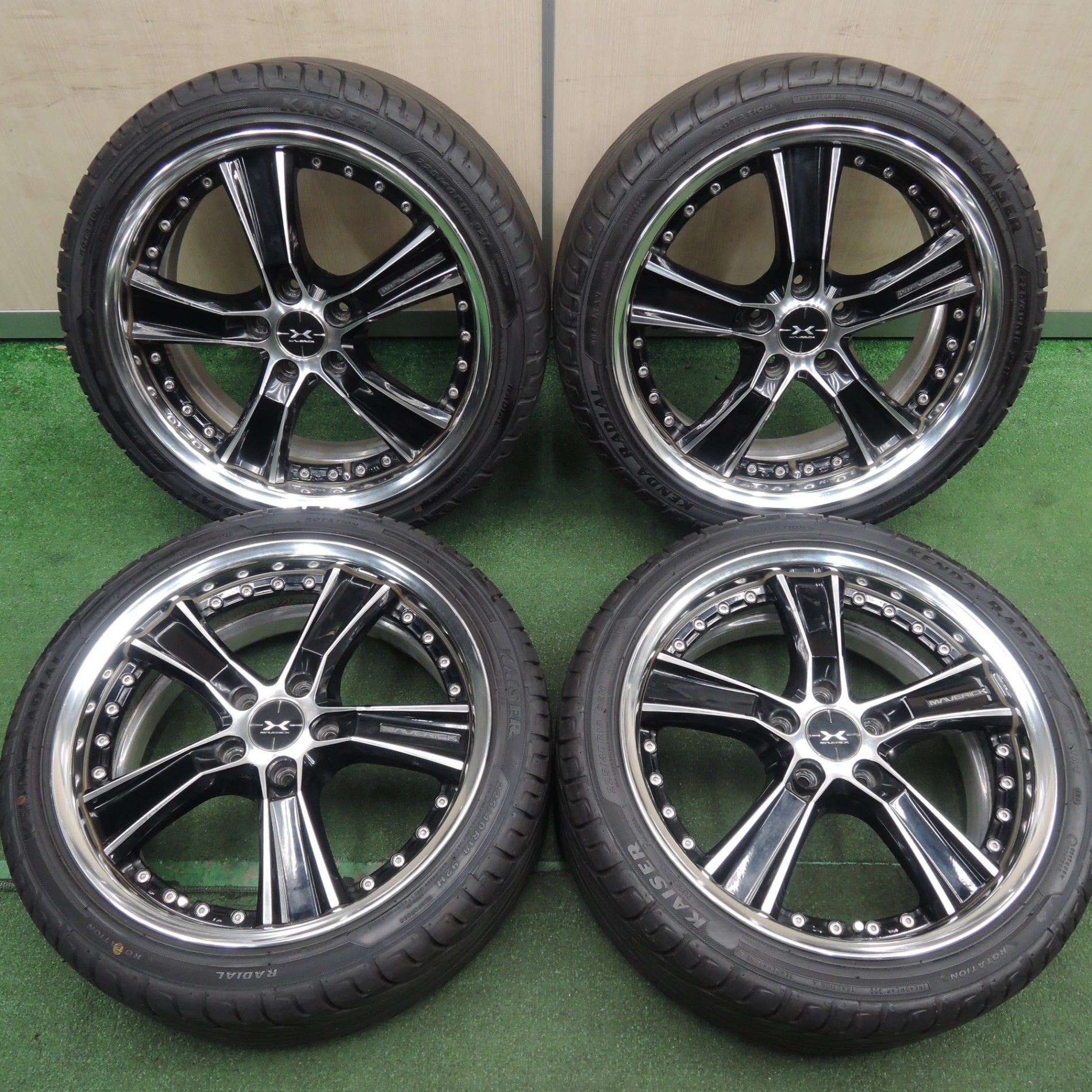 送料無料* 超バリ溝！23年！ほぼ10分☆MAVERICK 005S SL 225/40R18 ケンダ ラジアル カイザー マーベリック |  名古屋/岐阜の中古カー用品・工具の買取/販売ならガレージゲット