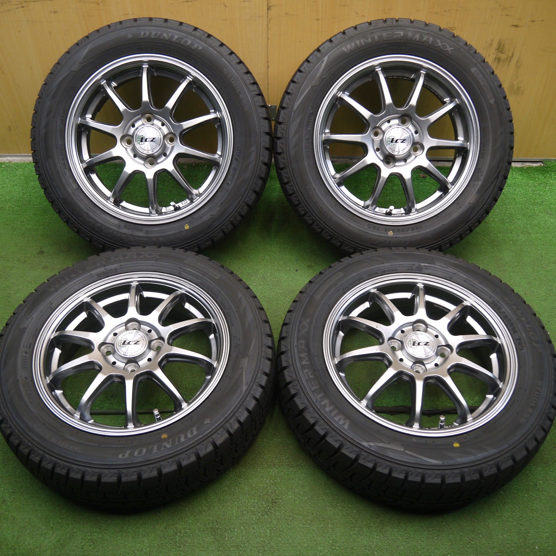 送料無料]タイヤほぼ未使用！20年！キレイ☆スタッドレス 165/65R14 ダンロップ ウインターマックス WM02 LCZ 社外 アル |  名古屋/岐阜の中古カー用品・工具の買取/販売ならガレージゲット