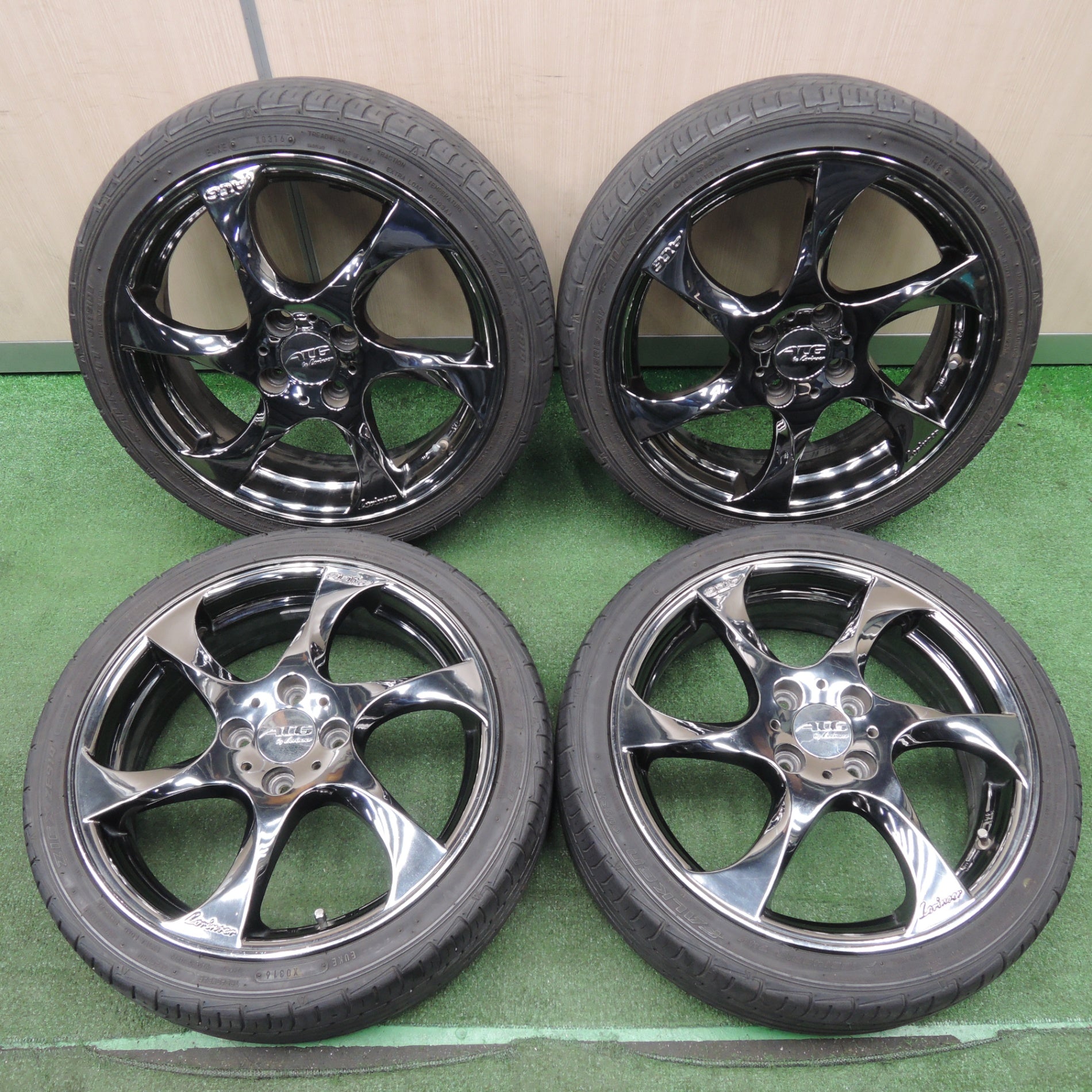 送料無料* 4本価格☆ロリンザー ATG 165/45R16 ファルケン ジークス ZE914 Lorinser 16インチ PCD100 |  名古屋/岐阜の中古カー用品・工具の買取/販売ならガレージゲット