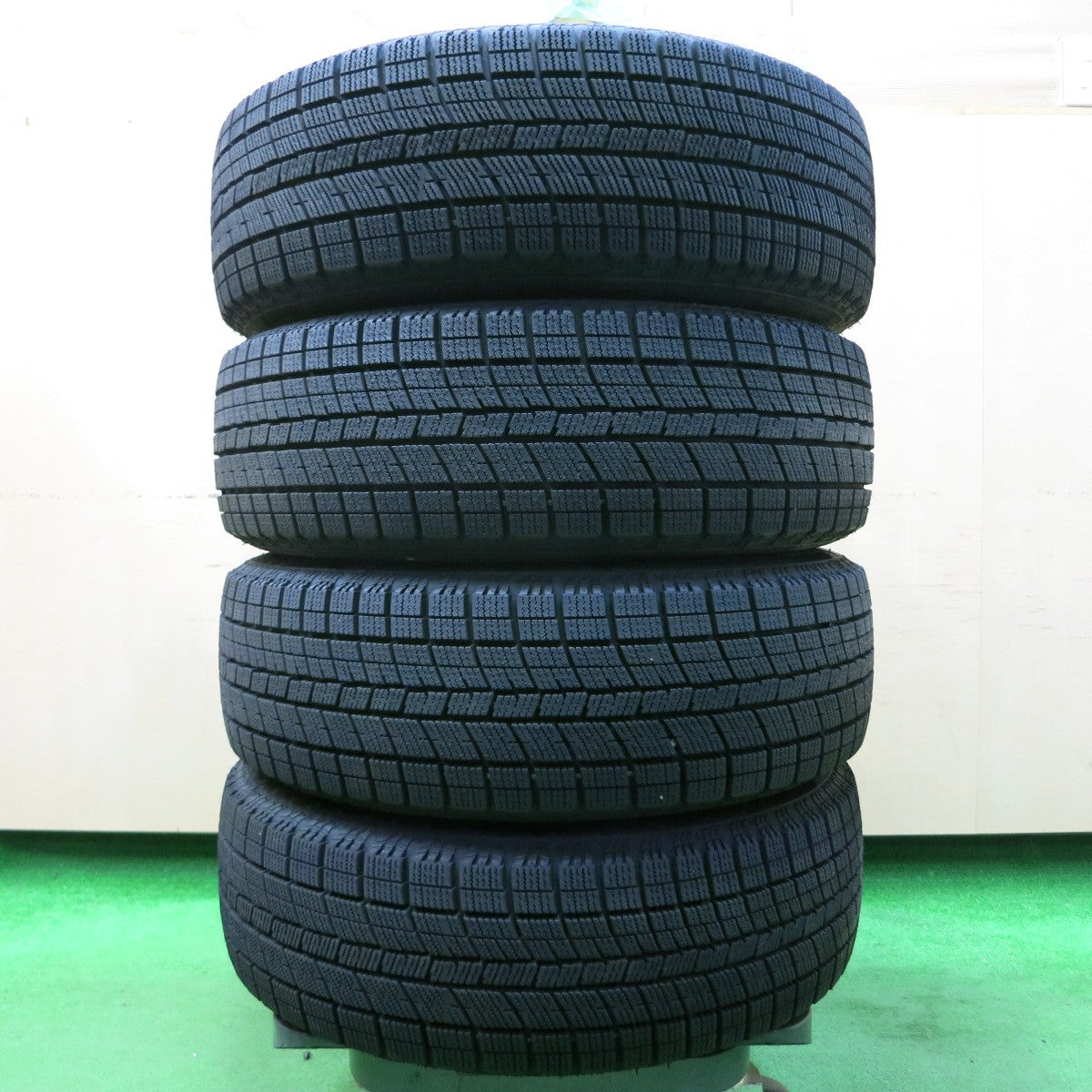 *送料無料* バリ溝！21年！キレイ！ほぼ10分★スタッドレス 195/65R15 ナンカン アイスアクティバ AW-1 Verthandi  ヴェルザンディ PCD114.3/5H★4041703イス