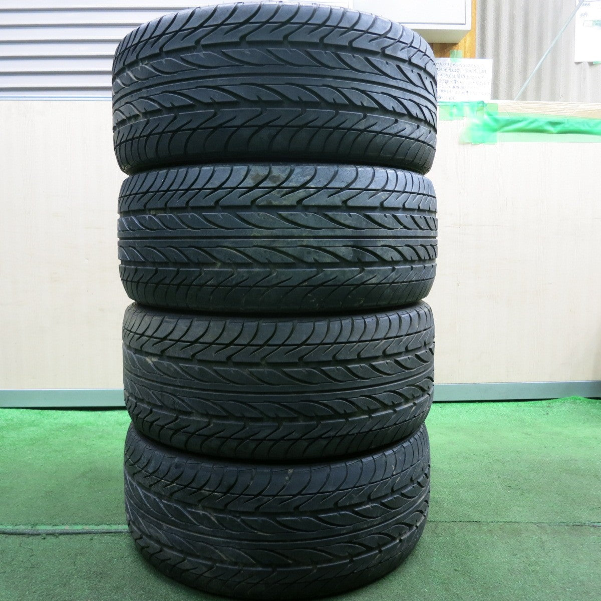 *送料無料* 4本価格★希少 WORK Barosso 245/35R19 ダンロップ LE MANS LM701 バロッソ 19インチ PCD114.3/5H★4051908HAノ