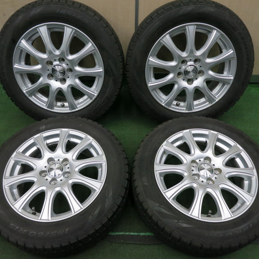 *送料無料* バリ溝！8.5分★スタッドレス 185/60R15 ピレリ アイスアシンメトリコ プラス LAUFBAHN 15インチ PCD100/5H★4050302NJス