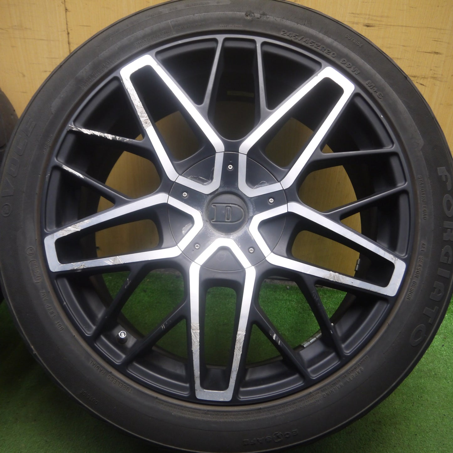 *送料無料* 4本価格★DeMODA CONCEPT 245/45R20 FORGIATO VOCE ディモーダコンセプト 20インチ PCD114.3/5H★4031511Hノ