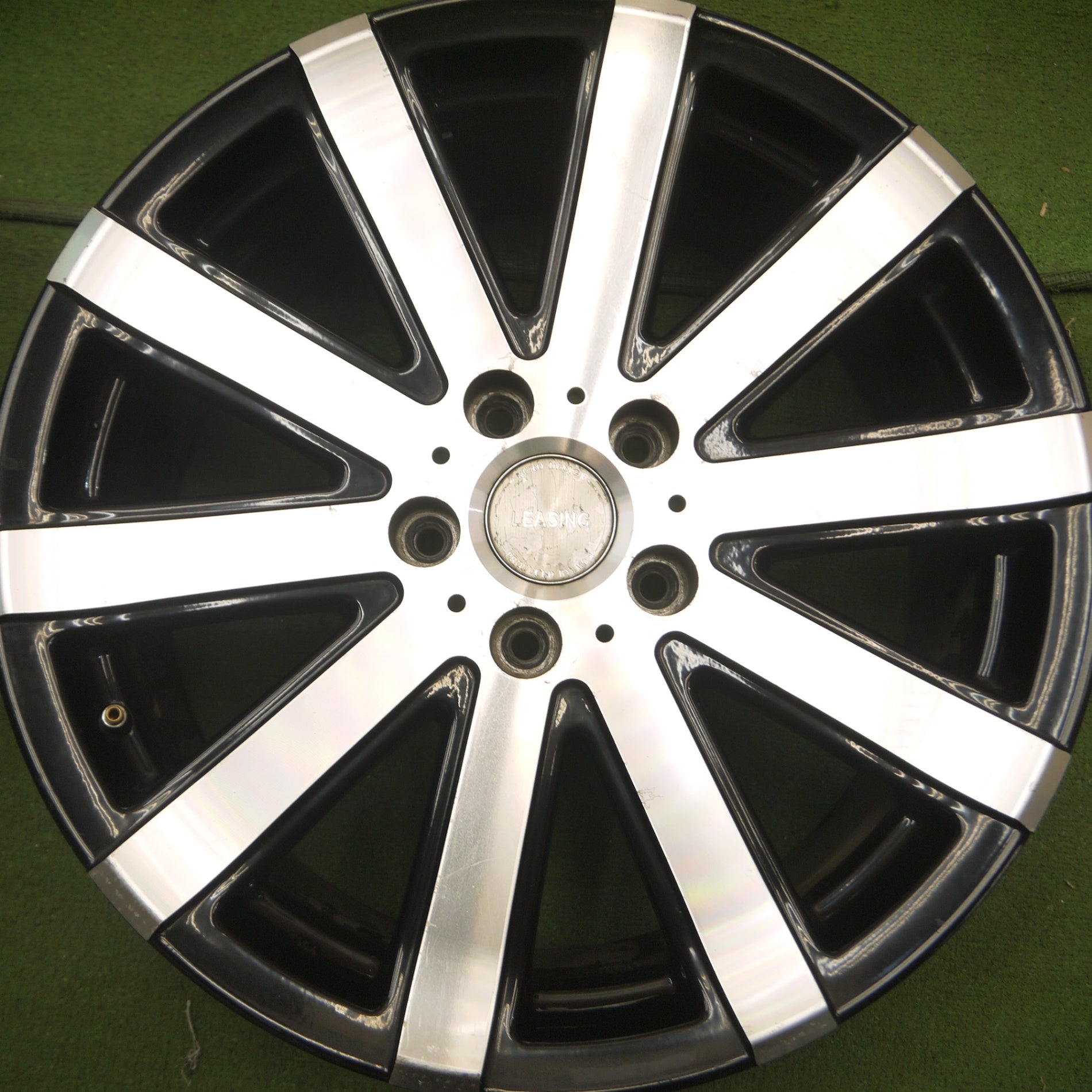 *送料無料* 4本価格★LEASING A.C.S ホイール 18インチ レアシング ACS 18×7.5J PCD114.3/5H★4051407Hホ