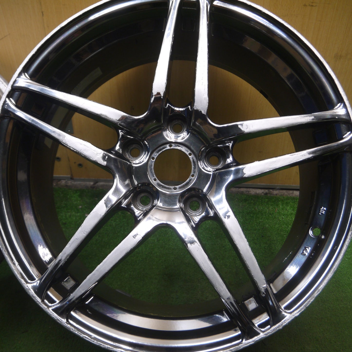 *送料無料* 4本価格★AVS MODEL5 モデル5 17インチ ホイール 17×7JJ PCD114.3/5H★4062410Hホ