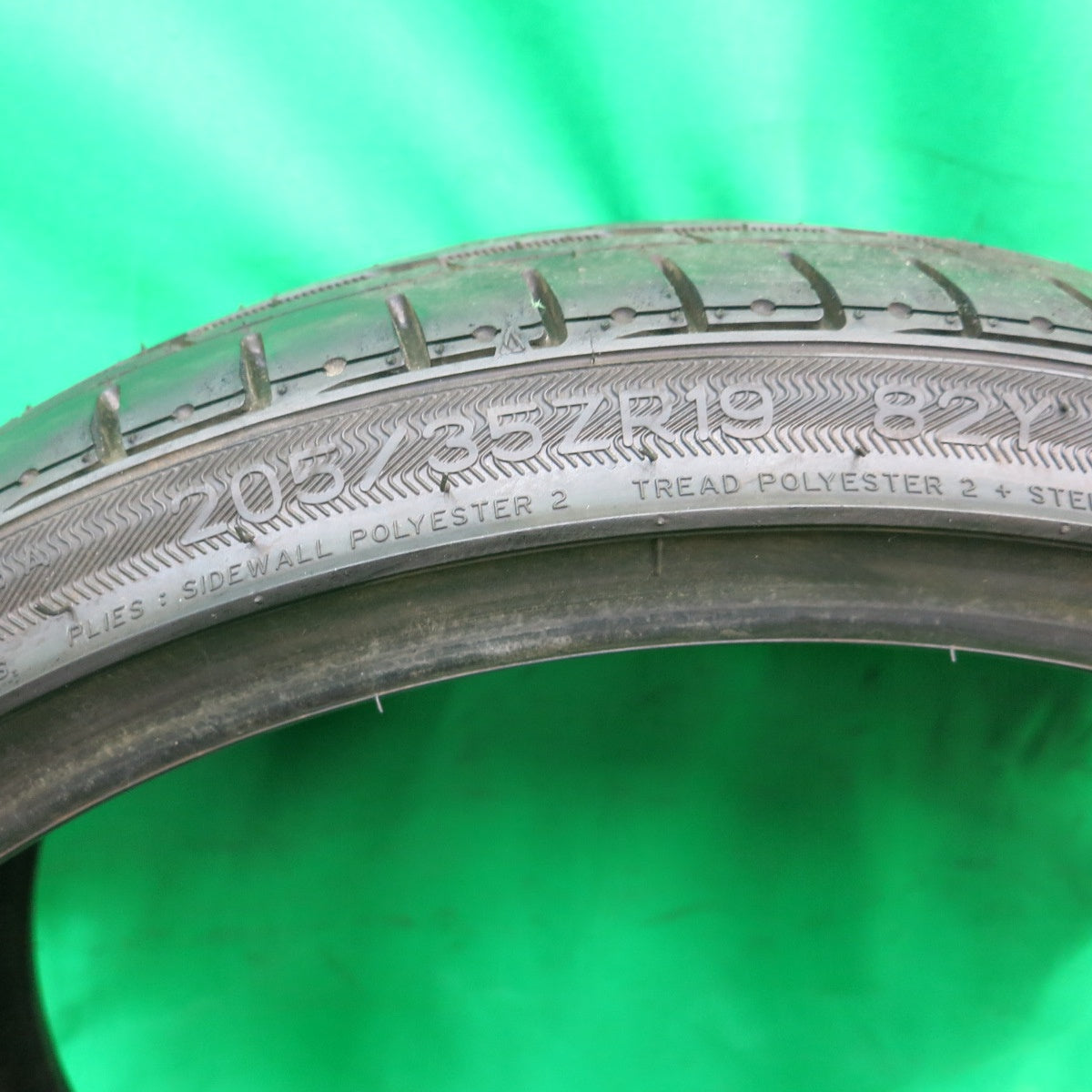 *送料無料* 超バリ溝！23年！9.5分以上★205/35R19 ルッチーニ BUONO SPORT タイヤ 19インチ ノア ヴォクシー プリウス 等★4051011ナノタ