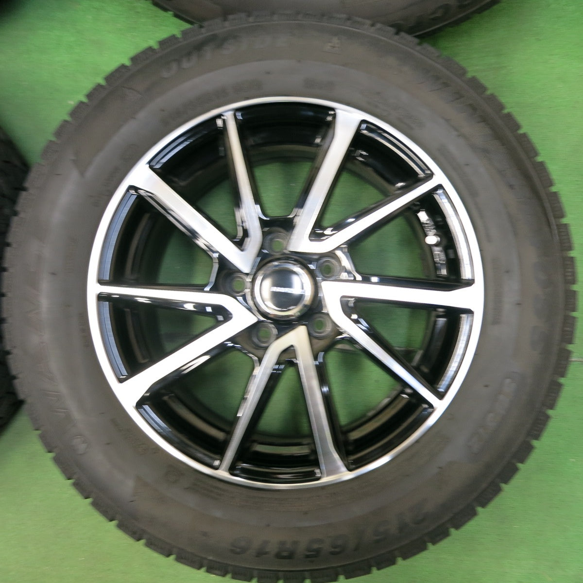 [送料無料] キレイ！20年★スタッドレス 215/65R16 ワンリ ウィンタークロス SW312 HARZEL Ares 16インチ PCD114.3/5H★4092607SYス