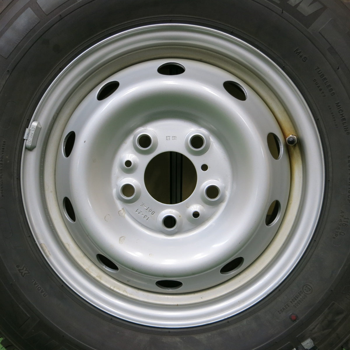 *送料無料* 未使用！21年★キャンピングカー等 225/75R16 ミシュラン AGILIS  スチール 16インチ PCD130/5H★4061704ナノ