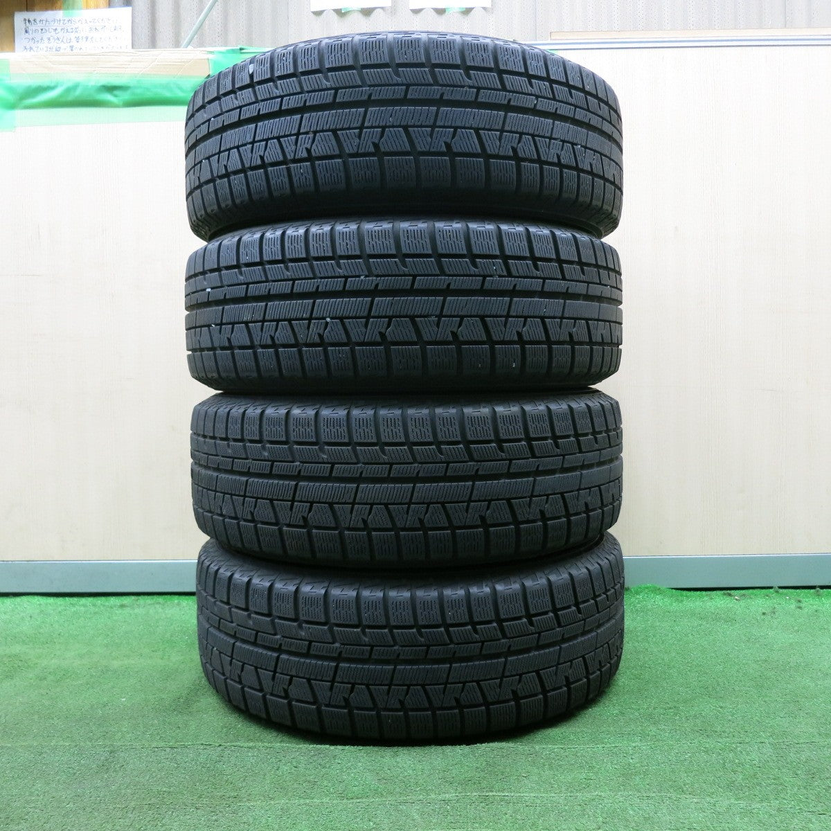 *送料無料* バリ溝！9分★スタッドレス 215/60R16 ヨコハマ アイスガード IG50 プラス GRASS グラス 16インチ PCD114.3/5H★4051502NJス